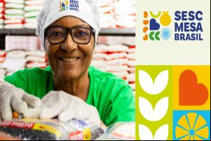 MESA BRASIL 30 ANOS: Sesc realiza campanha de arrecadação de alimentos não perecíveis