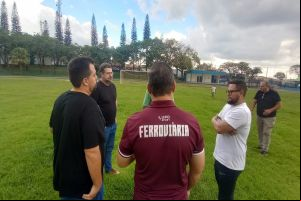 Diretor-Presidente da Ferroviária visita Campo Municipal de Ibaté para avaliar possibilidade de Jogos de base na cidade