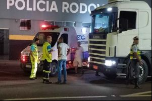 Eixo SP realiza ações com caminhoneiros, em Rio Claro