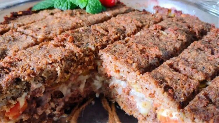 Quibe de forno recheado: o mais molhadinho e suculento de todos