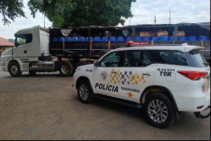 Cerca de 1,5 mil celulares são encontrados em carga de azeitonas