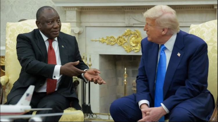 Trump bate-boca com Presidente sul-africano sobre &quot;execuções de brancos&quot;