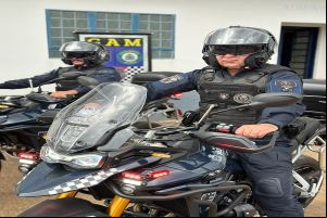 Guarda Municipal recebe motos potentes para intensificar o patrulhamento