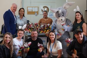 Alegria e solidariedade marcam entrega de ovos de Páscoa do Instituto Marino na Santa Casa
