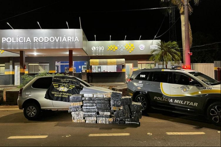 TOR apreende mais de meia tonelada de maconha no interior de São Paulo