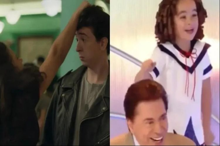 Em 'Garota do Momento' Maisa revive cena icônica no SBT com Silvio Santos
