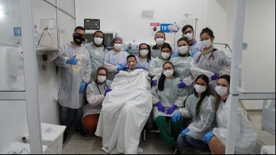 Santa Casa realiza pedido especial de paciente internado na UTI