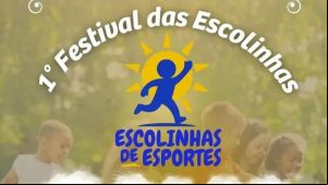 1º Festival das Escolinhas de Esportes reúne alunos para desafios e descobertas