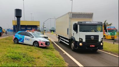 Ação em Corumbataí leva saúde e segurança aos caminhoneiros