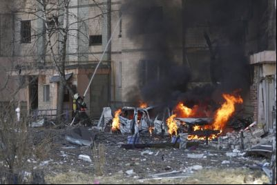 Bombardeios russos deixam três mortos em Lyman, no leste da Ucrânia