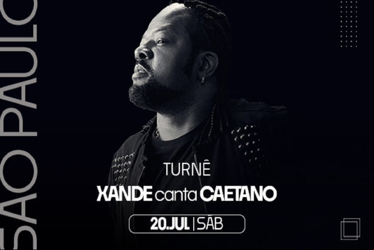 Xande de Pilares apresenta nova tour &quot;Xande Canta Caetano&quot; no Espaço Unimed